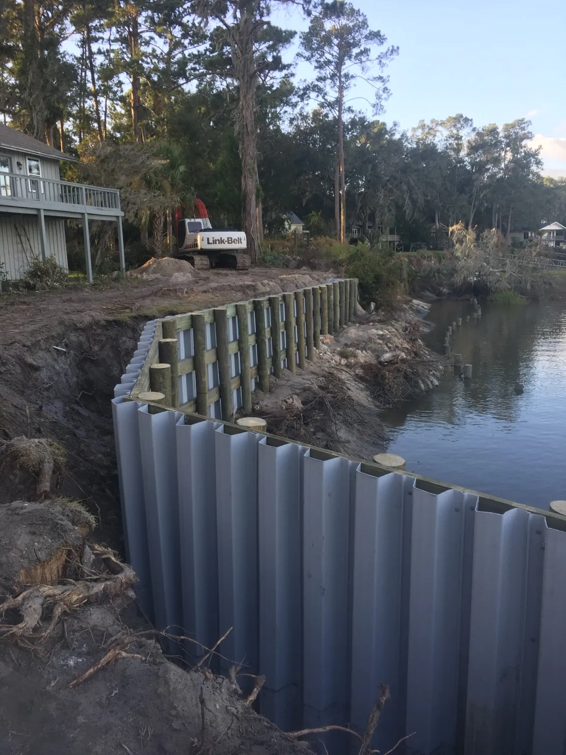 Seawall Construction